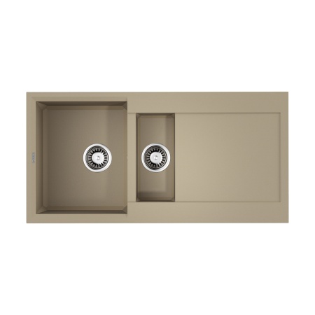 картинка Мойка Omoikiri Sakaime 100-2-CH Tetogranit/шампань от магазина SEFI