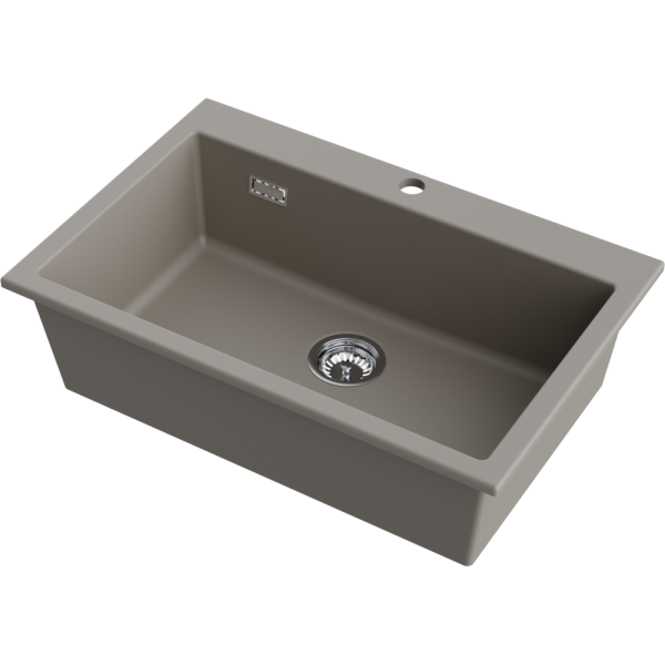 картинка Мойка Omoikiri Omishima 76-DG Matt Natceramic/dust grey матовый от магазина SEFI