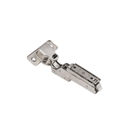 картинка Петля полунакладная с доводчиком 45мм h0 clip-on AKS PLUS 3D узкая (саморезы, заглушки) от магазина SEFI