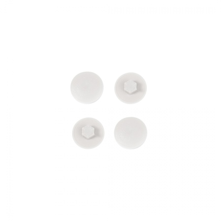 картинка Заглушка пластик к конфирматам белый (02) PL (упак.-1тыс.шт.) от магазина SEFI