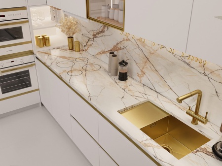 картинка Мойка EMAR 124, покрытие PVD, цвет Золото от магазина SEFI