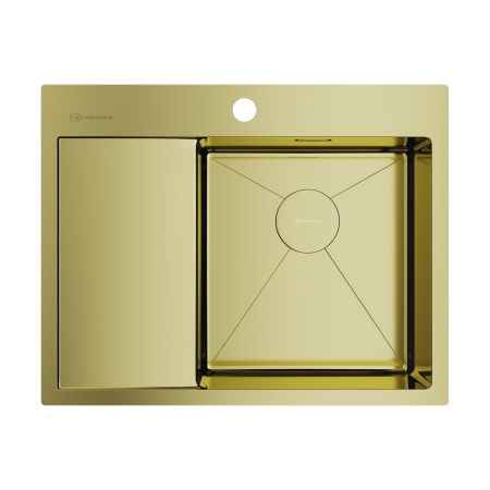 картинка Мойка Omoikiri Akisame 65-R-LG нерж. сталь/светлое золото от магазина SEFI