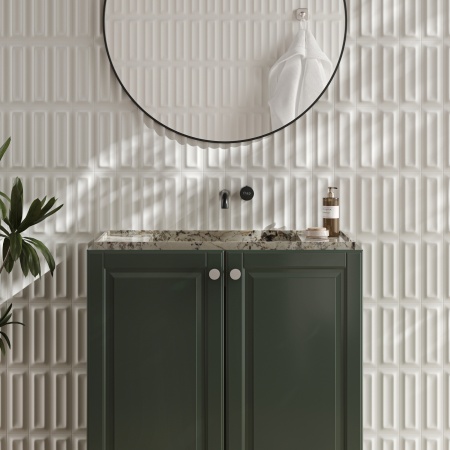 картинка Ручка меб. кнопка мет. UNITY, белый матовый, AKS от магазина SEFI