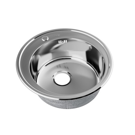 картинка Мойка, нержавеющая cталь, полированная, D510, Basic, IDDIS, BAS51P0i77 от магазина SEFI