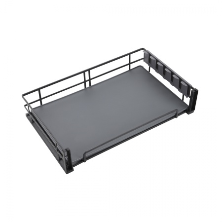 картинка Выдвижная корзина 800 DARK LINE, черный AKS от магазина SEFI