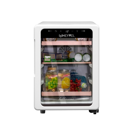 картинка Холодильники для косметики и напитков Meyvel MD35-White магазин SEFI являющийся официальным дистрибьютором в России  картинка Холодильники для косметики и напитков Meyvel MD35-White от магазина SEFI