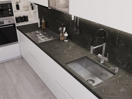 картинка Мойка EMAR 123, покрытие PVD, цвет сатин от магазина SEFI