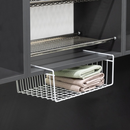 картинка Корзина подвесная 400*255*140, белый РФ (на полку) от магазина SEFI