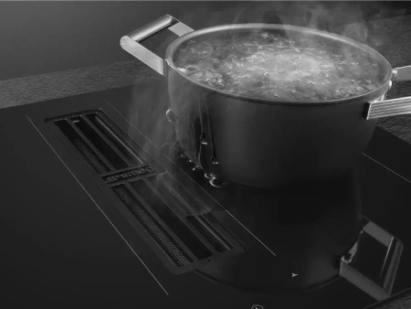 картинка Варочная панель с встроенной вытяжкой Smeg HOBD472D от магазина SEFI