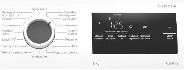 картинка Сушильная машина Bosch WTH85V1GPL от магазина SEFI