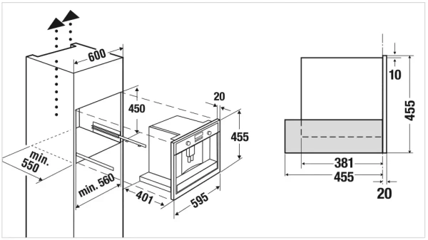 картинка Встраиваемая кофемашина Kuppersbusch CKV 6550.0 S от магазина SEFI