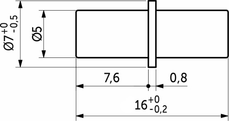 картинка Полкодержатель для корпусных полок мет. duplo 5,0*16 (1уп.=500шт) AKS магазин SEFI являющийся официальным дистрибьютором в России  картинка Полкодержатель для корпусных полок мет. duplo 5,0*16 (1уп.=500шт) AKS от магазина SEFI