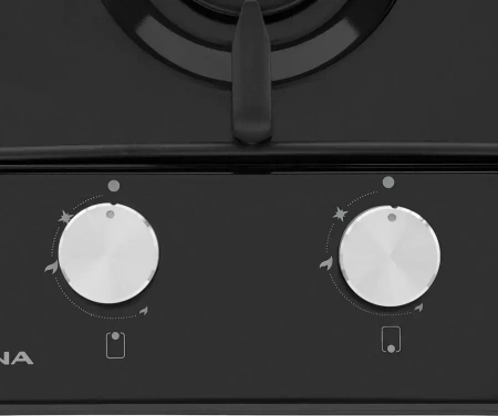 картинка Газовая варочная панель KRONA PARTITA 30 BL от магазина SEFI