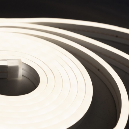 картинка Гибкий неон - 9,6W/m, 24V, 8*16мм, 120 д/м, IP65, нейтральный белый (4000K) - 5м, AKS магазин SEFI являющийся официальным дистрибьютором в России  картинка Гибкий неон - 9,6W/m, 24V, 8*16мм, 120 д/м, IP65, нейтральный белый (4000K) - 5м, AKS от магазина SEFI