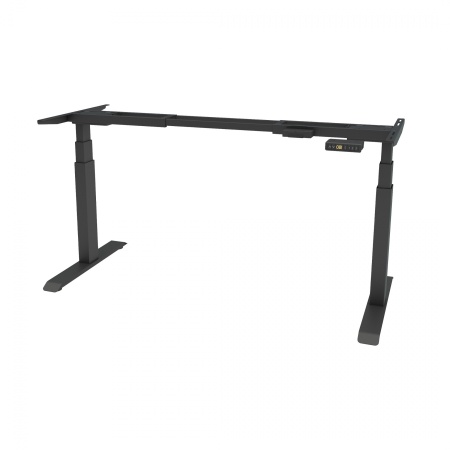 картинка Подстолье FUTURO II h625-1275 с регулировкой высоты, черный REJS от магазина SEFI