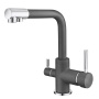 картинка Смеситель для кухни с подключением к фильтру, EMAR ЕС-3003, цвет Антрацит от магазина SEFI