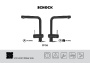 картинка Кухонный смеситель SCHOCK EPOS оникс от магазина SEFI
