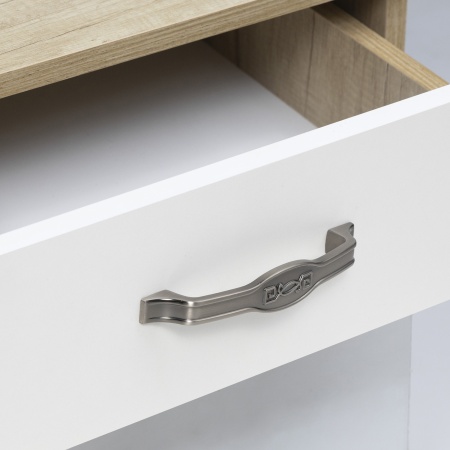 картинка Ручка меб. скоба мет. PAOLA 128 шлифованный никель, AKS от магазина SEFI
