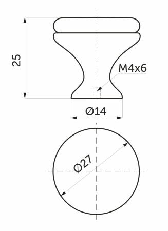 картинка Ручка меб. кнопка мет. GP19 с керам. вставкой старое серебро/белый AKS тип 2 от магазина SEFI