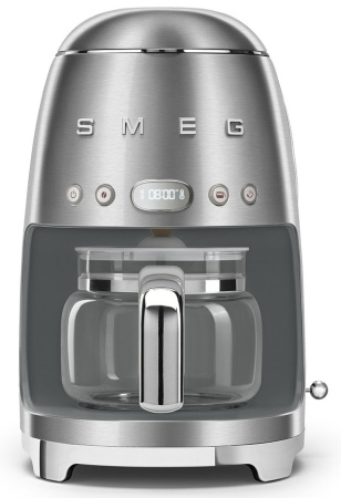 картинка SMEG DCF02SSEU Капельная кофеварка, нержавеющая сталь матовая от магазина SEFI