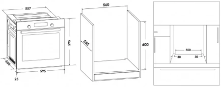 картинка Духовой шкаф Schaub Lorenz SLB ES6313 от магазина SEFI