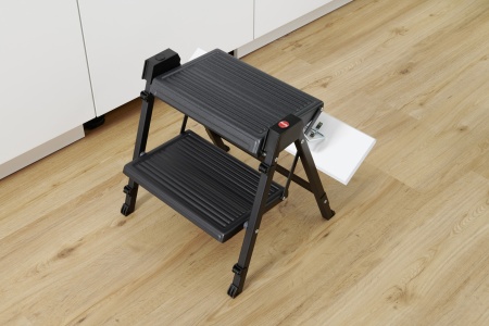 картинка Крепление фасада цоколя к стремянке с 4 колесиками Hailo Step-Fix, (4496001) от магазина SEFI
