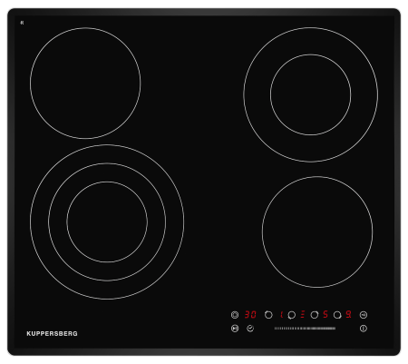 картинка Электрическая варочная панель KUPPERSBERG ECS 632 F от магазина SEFI