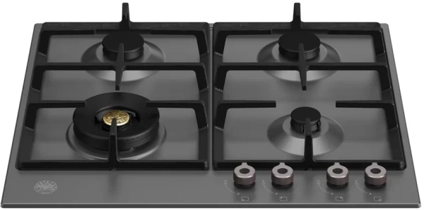 картинка Газовая варочная панель Bertazzoni P604LPRONE магазин SEFI являющийся официальным дистрибьютором в России  картинка Газовая варочная панель Bertazzoni P604LPRONE от магазина SEFI