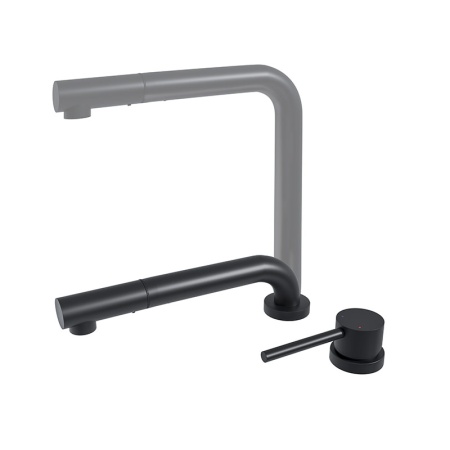 картинка Смеситель для кухни, EMAR ЕС - 7027, цвет Black от магазина SEFI