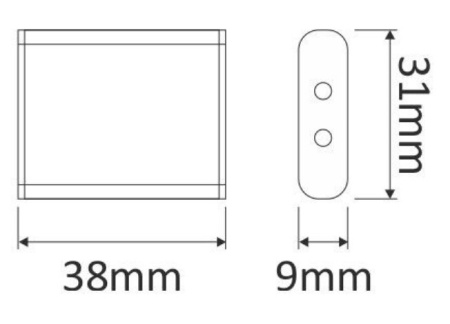 картинка Выключатель бесконтактный на движение (на взмах руки), накладной, 12/24V, 36/72W, Move, HLT от магазина SEFI