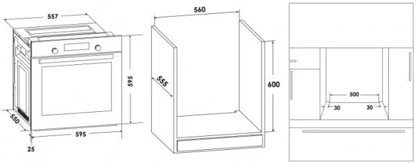 картинка Духовой шкаф Schaub Lorenz SLB EW6313 от магазина SEFI