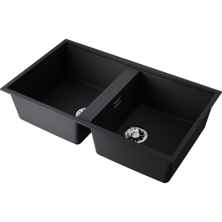 картинка Мойка Omoikiri Kitagawa 83-2-U-GB Artceramic/графит от магазина SEFI