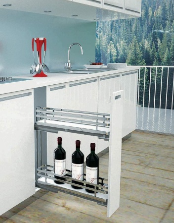 картинка Бутылочница Sige Sigma Soft Wood, плоский пруток 110*500*520, infinity line от магазина SEFI