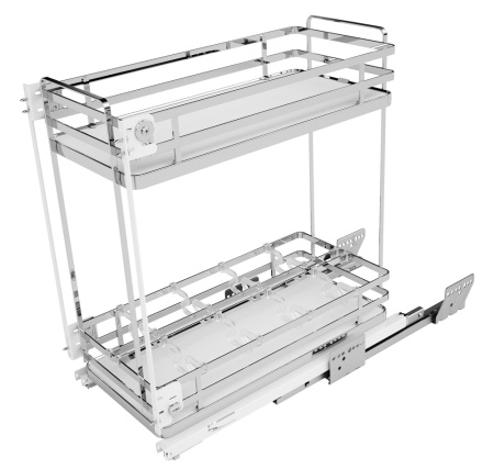 картинка Выдвижная система c Soft-Close, плоский пруток 418*450*520, infinity line от магазина SEFI