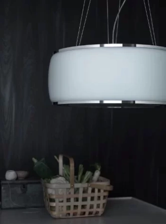 картинка Вытяжка Falmec SOFFIO IS.58 White Satin Glass от магазина SEFI