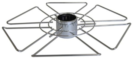 картинка Корзина на трубу d50 для бокалов (тип 1), хром AKS от магазина SEFI