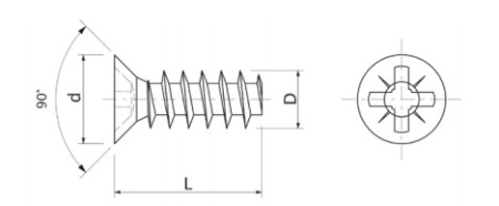 картинка Шуруп EURO ES 6,3*16 (уп/10шт) AKS магазин SEFI являющийся официальным дистрибьютором в России  картинка Шуруп EURO ES 6,3*16 (уп/10шт) AKS от магазина SEFI
