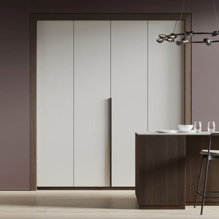 картинка Ручка меб. накладная алюм. MONBLAN 320/400 черный матовый, AKS от магазина SEFI