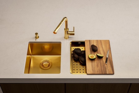 картинка Смеситель для мойки ALVEUS ZEOS P MONARCH BRONZE от магазина SEFI