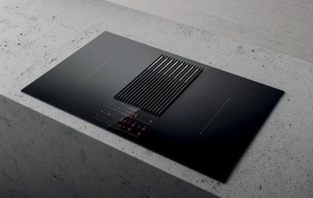 картинка Индукционная варочная панель с вытяжкой ELICA NIKOLATESLA LIBRA BL/A/83 (УЦЕНКА) от магазина SEFI