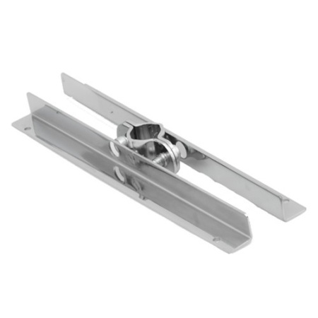 картинка Держатель полки к трубе d25 (533) двусторонний симметричный хром AKS от магазина SEFI