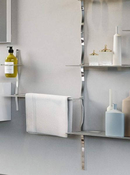 картинка Интерьерные стеллажные Система SKYLINE Держатель полотенец 600мм, хром от магазина SEFI