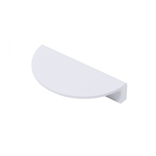 картинка Ручка полукруг белый 64/95 мм INSPIRE от магазина SEFI