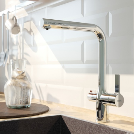 картинка Смеситель для кухни с каналом для фильтрованной воды, Pure, IDDIS, PURSBFLi05 от магазина SEFI