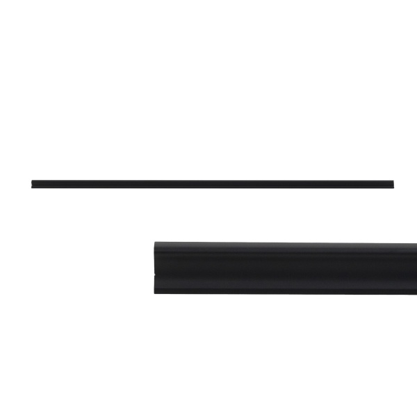 картинка Ручка меб. скоба алюм. SERENE 1152/1200 черный матовый, AKS от магазина SEFI