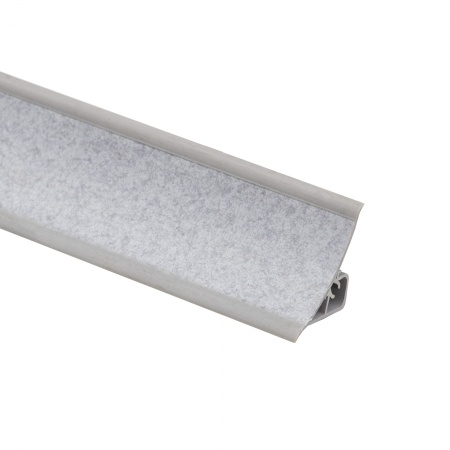 картинка Плинтус ПВХ к столешнику LР петра серая (148) EL-MECH-PLAST (1шт=3м.п.) от магазина SEFI