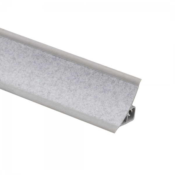 картинка Плинтус ПВХ к столешнику LР петра серая (148) EL-MECH-PLAST (1шт=3м.п.) от магазина SEFI