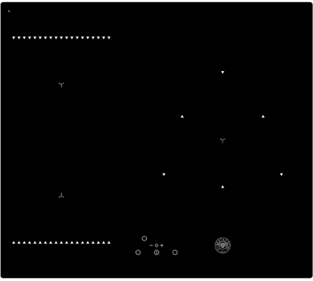 картинка Индукционная варочная панель Bertazzoni P603IC1B2NEE магазин SEFI являющийся официальным дистрибьютором в России  картинка Индукционная варочная панель Bertazzoni P603IC1B2NEE от магазина SEFI