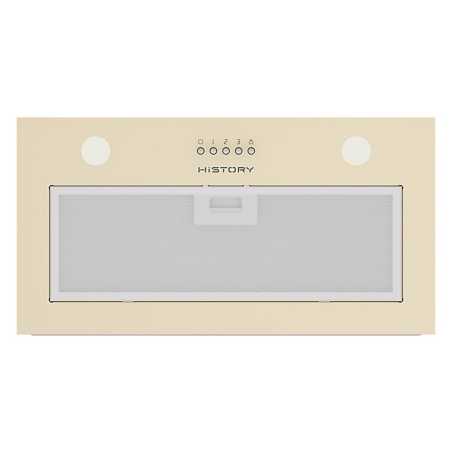 картинка Встраиваемая вытяжка HiSTORY CIG65B 1FBG Бежевое стекло от магазина SEFI