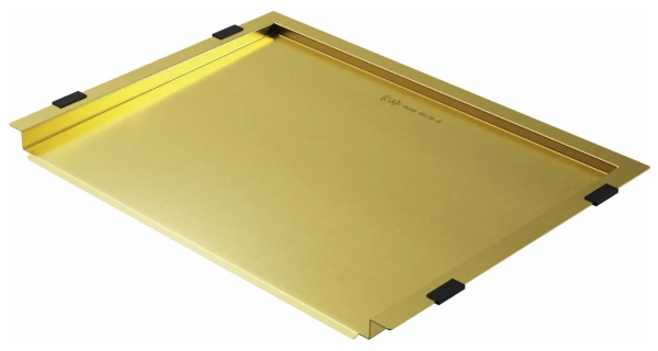 картинка Оборачиваемое съемное крыло для моек RE-01-LG нерж.сталь/светлое золото от магазина SEFI